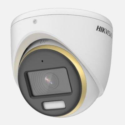 Caméra AHD Hikvision DS‑2CE70DF3T ColorVu Dome 2MP | Surveillance couleur HD de qualité | Vente au Cameroun