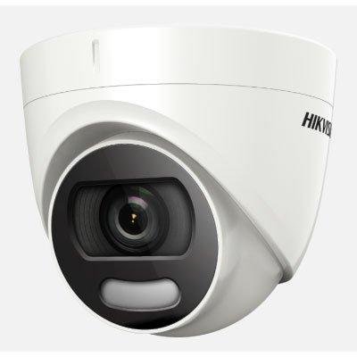 Caméra AHD Hikvision DS‑2CE72HFT‑F Dome 5MP ColorVu | Surveillance couleur HD qualité | Vente au Cameroun