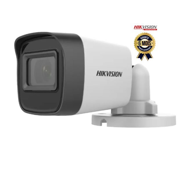 Caméra AHD Hikvision DS‑2CE16D0T Bullet 2MP | Objectif 3,6 mm Efficace | HD‑TVI | Bon prix au Cameroun