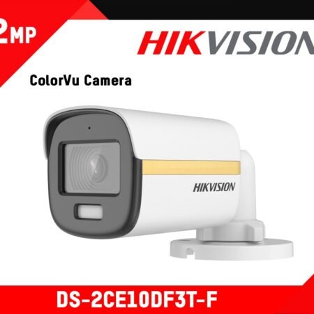 Caméra Hikvision DS-2CE10DF3T-F | Bullet 2MP ColorVu | Vision nocturne en couleur | Sécurité & Qualité | Vente au Cameroun