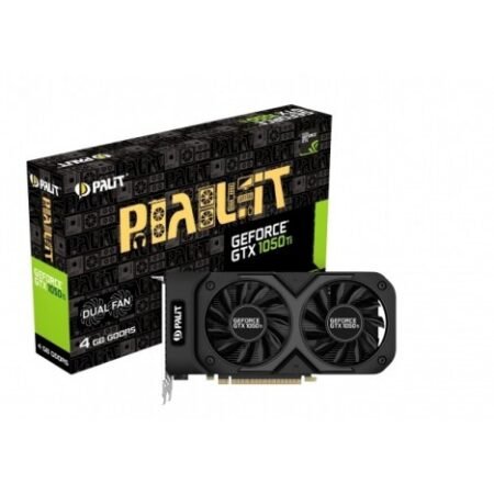 Carte Graphique Palit GeForce GTX 1050 Ti StormX | 4 Go GDDR5 dédiée | Gaming fluide & performances éfficace | Vente au Cameroun