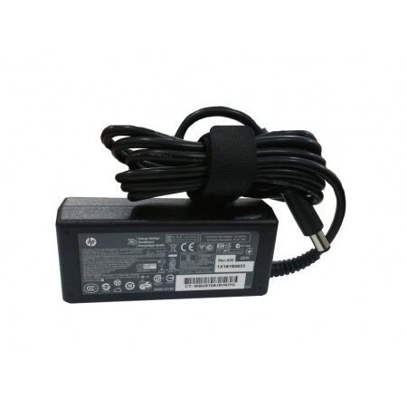 Chargeur Laptop HP 19.5V Officiel | Gros embout rond – Avec câble d’alimentation – Vente au Cameroun