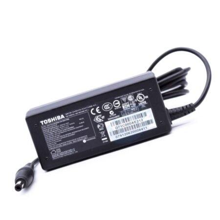 Chargeur Laptop Toshiba 19V | Embout rond Officiel – Avec câble d’alimentation – Vente au Cameroun
