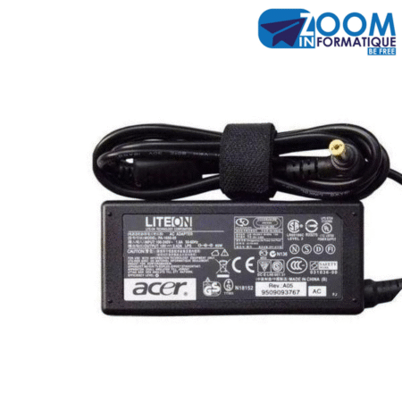 Chargeur pour Laptop Acer 19V avec Câble d’Alimentation – Fiable et Économique à Douala