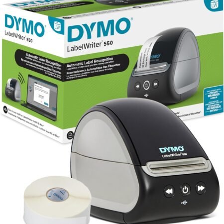 Étiqueteuse DYMO LabelWriter 550 Turbo – Haute vitesse | USB | Ethernet | Vente au Cameroun