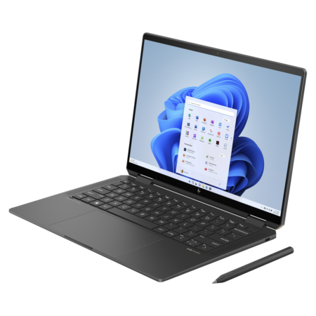 Laptop HP Spectre x360 14‑EU0023DX | Ultra Rapide Core™ Ultra 7‑155H | 32 Go RAM | 512 Go SSD | Écran 14″ 2.8K OLED Tactile avec Stylet | Windows 11 | Vente au Cameroun