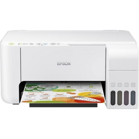 Imprimante Epson L3156 – Multifonction 3‑en‑1 | Blanc | Wi‑Fi | 22 ppm | Vente au Cameroun