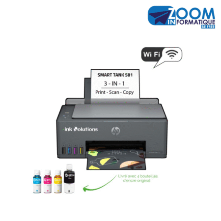 Imprimante multifonction HP 581 Smart Tank – Impression ultra économique – Douala