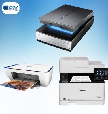 Découvrez notre series d'imprimantes, scanners et copieurs moins chères chez zoom informatique