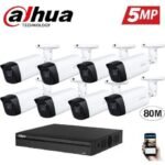 Kit Dahua 8 caméras 5MP | DVR HDCVI | Sans disque dur | Vente au Cameroun