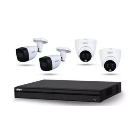 kit Dahua de 4 caméras AHD 2MP