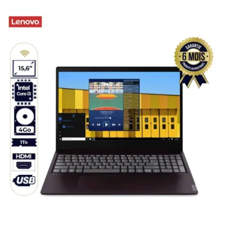 Laptop Lenovo Ideapad S145 Core i3 7ᵉ Génération Rapide – Bon prix en vente Cameroun