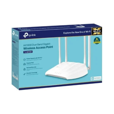 Point d’accès TP‑Link TL‑WA1801 AX1800 Wi‑Fi 6 Gigabit AX1800 Efficace au bon prix en vente Cameroun