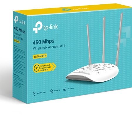 Point d’accès TP‑Link TL‑WA901ND N300 avec 3 antennes puissant et PoE au bon prix en vente Cameroun