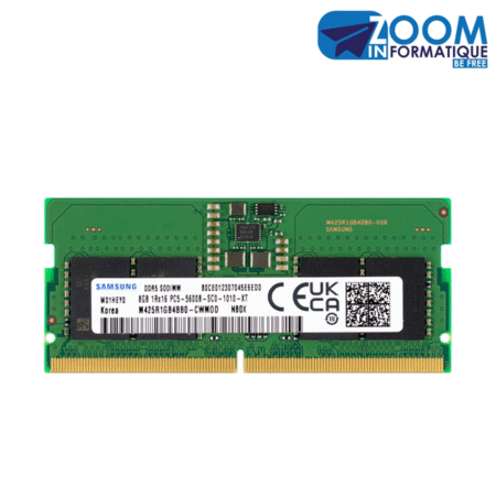 Mémoire RAM Laptop 8 Go DDR5 5600 MHz | Accélérez Votre PC Portable au Bon Prix - Zoom Informatique Cameroun