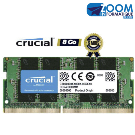 Mémoire RAM DDR4 8Go 3200MHz – Laptop Haute Performance Efficace | Vente au Cameroun