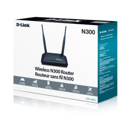 Routeur & Modem D-Link DIR-612 | WiFi N300 Rapide | 4 Ports LAN | Vente au Cameroun