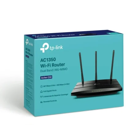 Routeur TP-Link Archer C59 AC1350 Dual Band + TL-MR3620 3G/4G | WiFi rapide et fiable | Vente au Cameroun