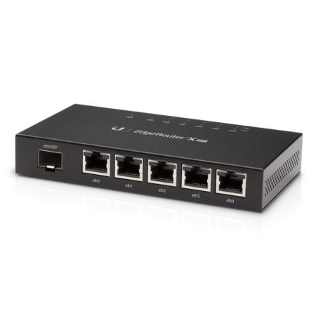 Routeur Ubiquiti EdgeRouter ER‑X‑SFP (06 ports : 05 Gigabit PoE + 01 SFP) Puissant au bon prix en vente Cameroun