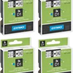Ruban DYMO D1 45013 – Noir sur Blanc | 12 mm × 7 m | Vente au Cameroun