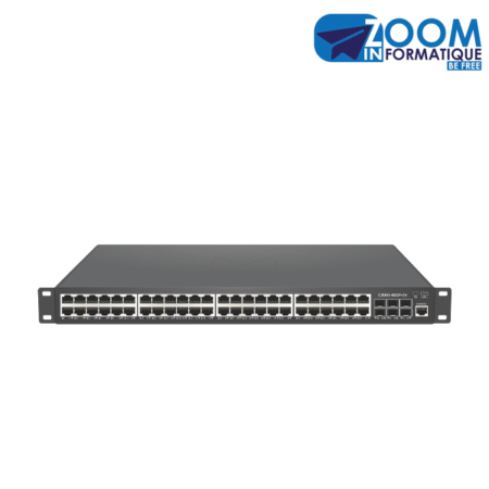 SWITCH Commando Soldier C3000-48GE | 48 Ports Gigabit & 6x10G SFP+ Uplinks - Performance et Connectivité Étendue pour Votre Réseau - Zoom Informatique Cameroun
