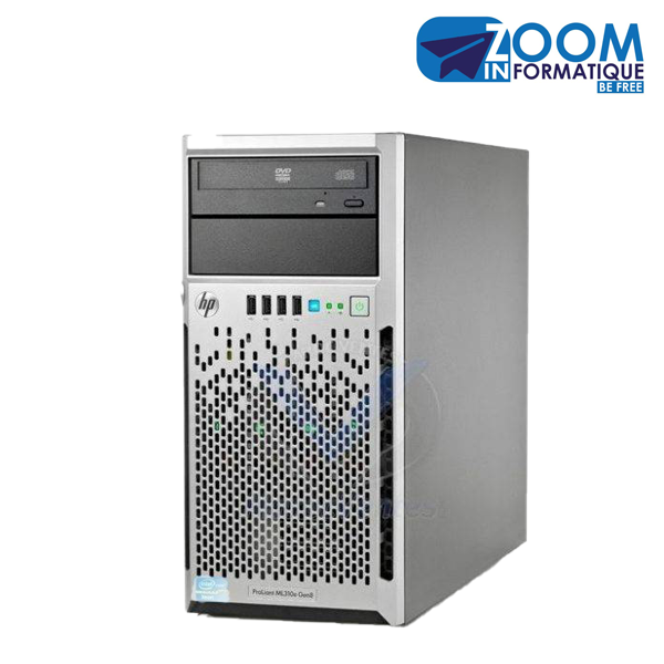 Serveur HPE ProLiant ML110e Gen8 | Fiabilité Essentielle pour PME au Bon Prix - Zoom Informatique Cameroun