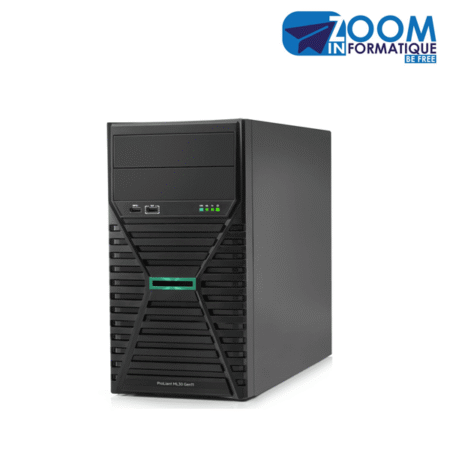 Serveur HPE ProLiant ML30 Gen11 – Intel Xeon E-2400, Tour compacte évolutive