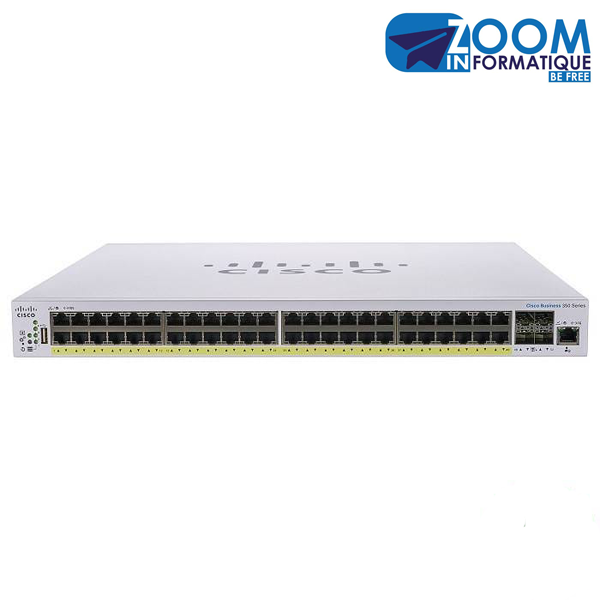 Switch Cisco Business CBS350-48T-4G-EU – 48 Ports Gigabit – Puissant Cisco en vente au Cameroun