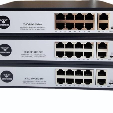 Switch Commando 8 ports PoE E300-8P+2FE Efficace : Meilleur Prix au Cameroun