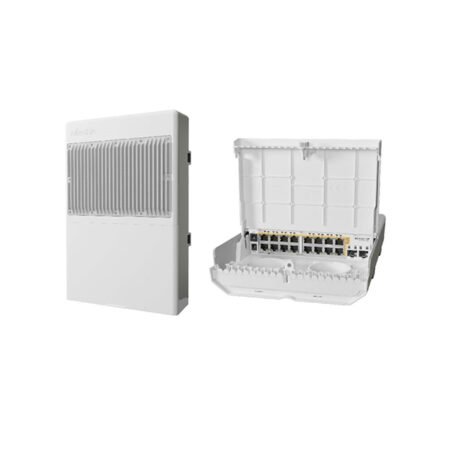 Switch MikroTik netPower 16P (CRS318‑16P‑2S+OUT) | Switch PoE extérieur haute qualité | Vente au Cameroun