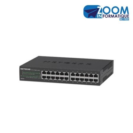Switch NETGEAR GS324 | 24 ports Gigabit | Puissant & Efficace | Performance Réseau | Vente au Cameroun