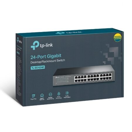Switch TPLINK TL‑SG1024 24 Ports Gigabit rapide au bon prix en vente Cameroun