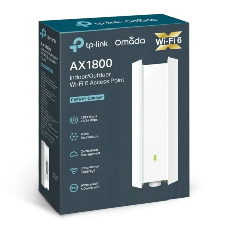 Point d’Accès TP‑Link EAP610 | Puissant Wi‑Fi 6 AX1800 | Extérieur IP67 | Vente au Cameroun