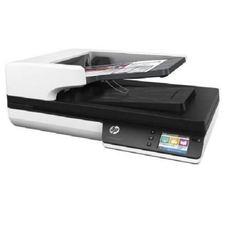 Scanner hp scanjet pro 4500 f1 réseau | scanner professionnel recto‑verso a4 de qualité | vente au cameroun