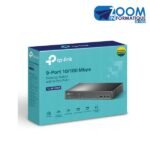 Switch TP-LINK TL‑SF1009P – Puissant switch PoE+ 8 ports auto‑installable