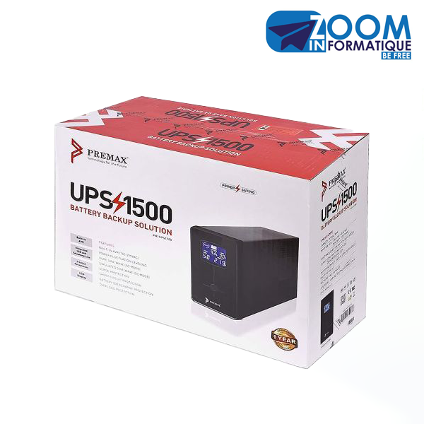 Onduleur PREMAX 1500VA – Protection et Continuité Premium au Cameroun