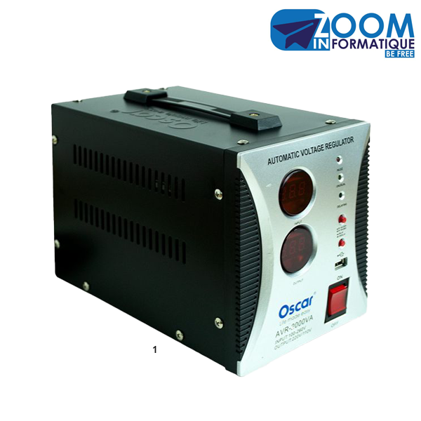 Régulateur de tension OSCAR AVR‑3000VA – Puissance et Protection Premium au Cameroun