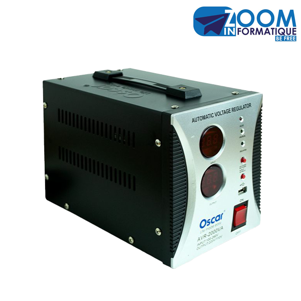 Régulateur de tension OSCAR AVR‑2000VA – Puissance et Protection Premium au Cameroun