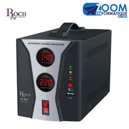 Régulateur de tension Roch RSB‑3000E – Puissance et Protection Premium au Cameroun