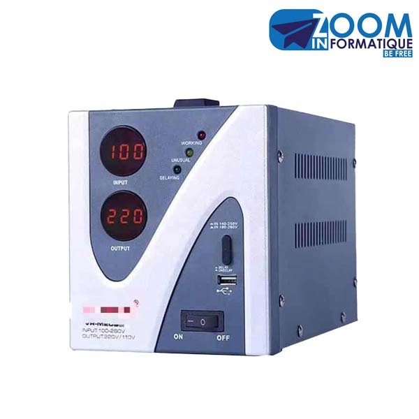 Régulateur de tension AMSTECH 1000VA – Fiabilité et Protection Premium au Cameroun