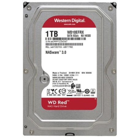 Disque Dur Western Digital WD Red NAS 1 To | SATA3 3.5” | Fiable & Efficace | Vente au Cameroun