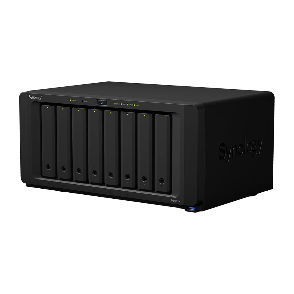 Synology DiskStation DS1821+ | NAS Enclosure 8 Baies | Puissant & Évolutif | Vente au Cameroun