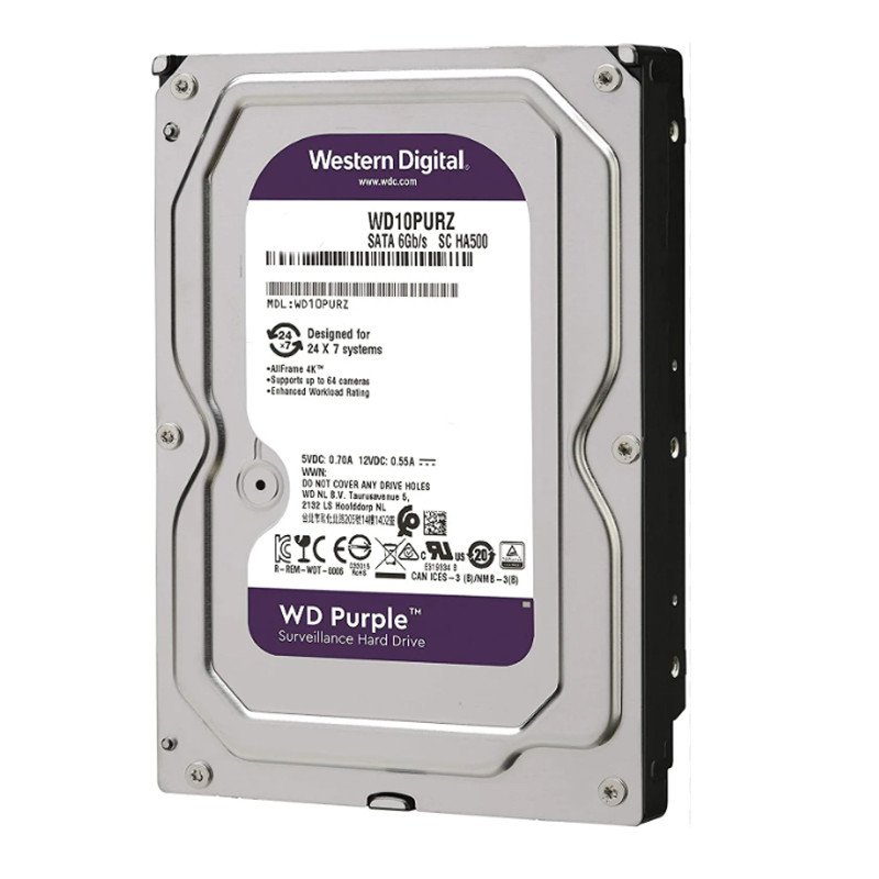 Disque dur WD 2To HDD 3.5" Purple Surveillance – Puissant, rapide et efficace au Bon prix Cameroun