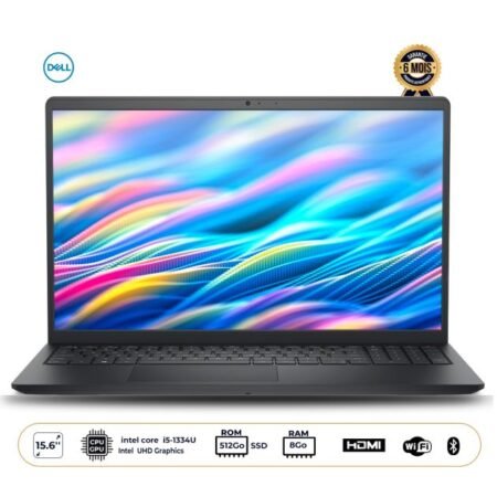Laptop Dell 15 DC15250 Core i5 13th Gen – Puissant, rapide et efficace au Bon prix Cameroun