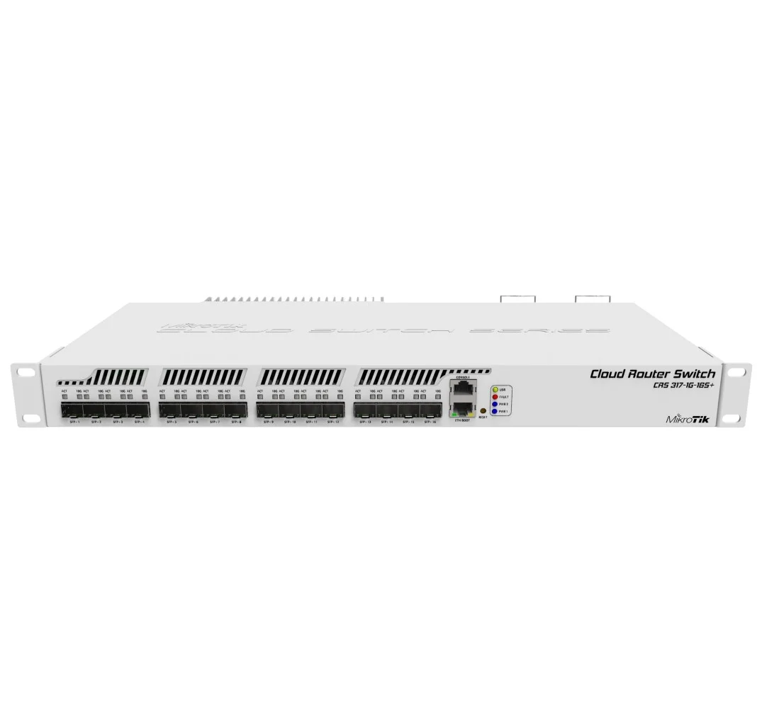 Switch MikroTik CRS317‑1G‑16S+RM – Puissant, rapide et efficace au Bon prix Cameroun