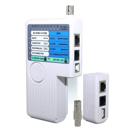 GOECO Testeur de câbles réseau RJ11 RJ45 USB BNC – Puissant, rapide et efficace au Bon prix Cameroun