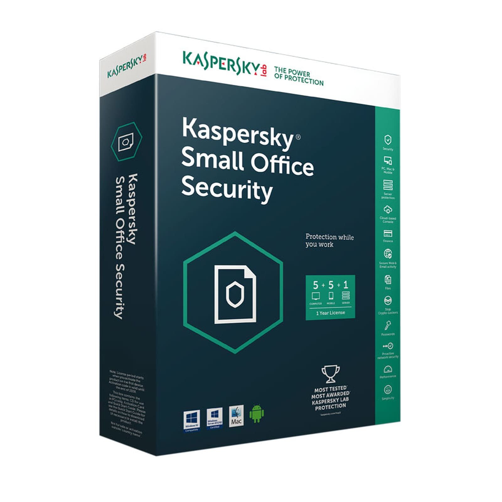 Antivirus Kaspersky Small Office Security Protection Ultime & Sécurité Pro 10 Postes en Vente Cameroun
