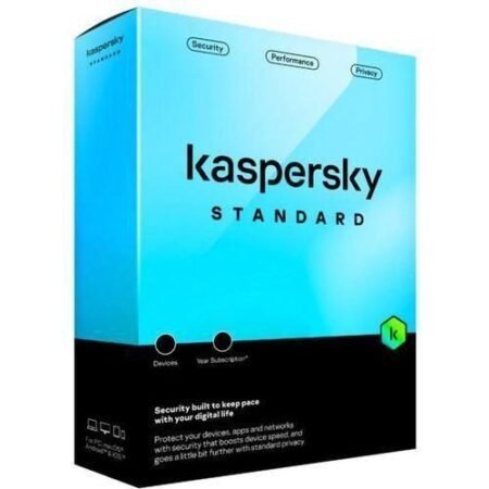 Antivirus Kaspersky Standard 2 Postes 1 An Sécurité Fiable au Bon Prix en Vente Cameroun