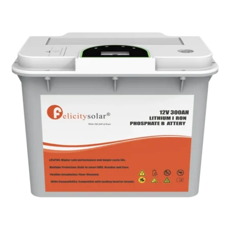 Batterie Solaire Felicity Solar FLA12200 | 12V / 200Ah Stockage Énergie Durable & Qualité en Vente Cameroun