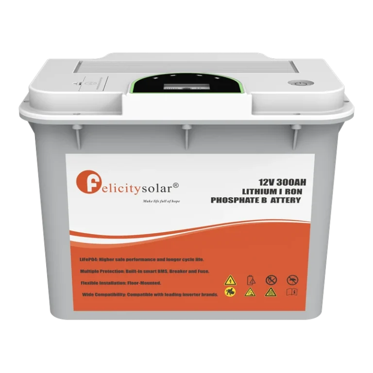 Batterie Solaire Felicity Solar FLA12200 | 12V / 200Ah Stockage Énergie Durable & Qualité en Vente Cameroun